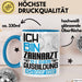 Zahnarzt Ausbildung Tasse Geschenk Ich Bin Zahnarzt In Der Ausbildung Ich Darf Das Geschenkidee Spruch Blau Trendation