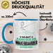 Wakeboarder Geschenk Tasse So Gut Kann Nur Ein Wakeboarder Aussehen Geschenkidee Kaffee-Becher Blau Trendation