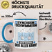 Synchronschwimmerin Tasse Geschenk für Synchronschwimmerin Der Mann Der Alles Kann Geschenkidee zum Geburtstag Blau Trendation