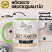 Jazz-Pianistin Geschenk Tasse Becher Die Frau Die Allen Kann Geschenkidee für eine Jazz-Pianistin Lustig Grün Trendation