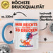 3D Drucker Printing Tasse Geschenk Lustige Geschenkidee Spruch Mir Reichts Ich Geh 3D Drucken Blau Trendation
