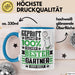 Gärtner Geschenk Lustiger Spruch für Gärtner Geschenkidee Bester Gärtner Der Welt Blau Trendation