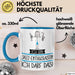 Geschenk für Jazz-Enthusiastin Tasse Lustige Geschenkidee Geburtstag Ich Bin Jazz-Enthusiastin Ich Darf Das Blau Trendation