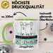 Jazz-Liebhaberin Geschenk Tasse So Gut Kann Nur Eine Jazz-Liebhaberin Aussehen Geschenkidee Geburtstag Weihnachten Lustig Grün Trendation