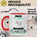 Pianistin Tasse Geschenk Becher Stark Attraktiv Furchtlos Pianistin Lustige Geschenkidee Rot Trendation