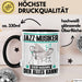 Jazz-Musiker Tasse Geschenk für Jazz-Musiker Der Mann Der Alles Kann Geschenkidee zum Geburtstag Schwarz Trendation