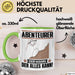Abenteurer Tasse Geschenk für Abenteurer Der Mann Der Alles Kann Geschenkidee zum Geburtstag Grün Trendation