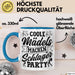 Schlager Tasse Geschenk Frauen Coole Mädels Machen Schlager Party Becher Blau Trendation
