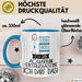 Geschenk für Aquarium-Enthusiastin Tasse Lustige Geschenkidee Geburtstag Ich Bin Aquarium-Enthusiastin Ich Darf Das Blau Trendation