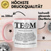 Bürokollege Tasse Geschenkidee Team Definition Kollege Rosa Trendation