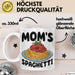 Spaghetti Tasse Für Frauen Und Männer Mom'S Spaghetti-Liebhaber Weiß Trendation