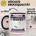 Hundegassi-Service Tasse Geschenk für Hundegassi-Service Geburtstag Lustiger Spruch Kaffee-Becher Was Ist Deine Superkraft Schwarz Trendation