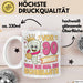 90. Geburtstag Tasse Geschenk Vor 90 Jahren War Ich Mal Die Schnellste Geschenkidee Frauen Mutter Oma Weiß Trendation