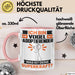 Vogel-Adoptierender Tasse Geschenk für Vogel-Adoptierender Geburtstag Lustiger Spruch Kaffee-Becher Was Ist Deine Superkraft Rosa Trendation
