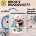 Neue Mama Tasse Geschenk Lustige Geschenkidee Spruch Für Schlaflose Eltern Blau Trendation