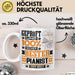 Pianist Geschenk Lustiger Spruch für Pianist Geschenkidee Bester Pianist Der Welt Weiß Trendation