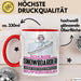 Snowboarder Geschenk Tasse Ich Bin Snowboarder Aber Sag Doch Einfach Superheld Lustige Geschenkdiee für Snowboarder Kaffee-Becher Rot Trendation