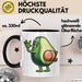 Avocado-Liebhaber Tasse Geschenk Hintern Geschenkidee Trendation