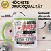Survival-Expertin Tasse Geschenk Lustiger Spruch Bitte Erheben Sie Sich Seine Majestät Die Survival-Expertin Betritt Den Raum Grün Trendation