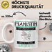 Pianistin Und Prinzessin Tasse Geschenk Für Eine Pianistin Geburtstag Was Ist Deine Superkraft Weiß Trendation