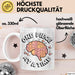 Puzzle Süchtiger Tasse Geschenk Lustige Geschenkidee Spruch Für Gehirn Knobler Weiß Trendation