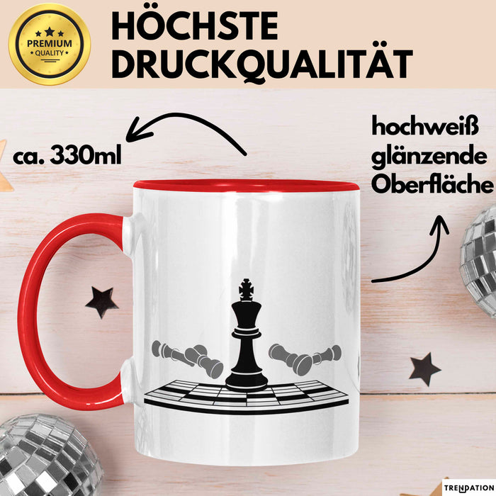 Business Experte Tasse Geschenkidee für Erfolgs Mentor Rot Trendation