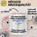 Trompeter Geschenk Tasse Lustige Geschenkidee Geburtstag für Trompeter Ich Bin Dieser Legendäre Trompeter Von Dem Alle Geredet Haben Kaffee-Becher Rosa Trendation