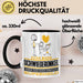 Schwiegeronkel Geschenk Tasse Ich Bin Schwiegeronkel Aber Sag Doch Einfach Superheld Lustige Geschenkdiee für Schwiegeronkel Kaffee-Becher Schwarz Trendation