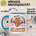 Quokka Tasse Geschenkidee Tier Liebhaberin Becher Blau Trendation