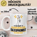 Saxophonist Geschenk Tasse So Gut Kann Nur Ein Saxophonist Aussehen Geschenkidee Kaffee-Becher Weiß Trendation