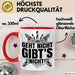 Handwerker Geschenk Tasse Geht Nicht Gibts Nicht Handwerk Hausmeister Geschenkidee Spruch Kaffee-Becher Rot Trendation
