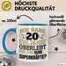 Ehejahre Tasse Geschenk 20 Jahre Spruch Lustig Hochzeitstag Silberhochzeit Blau Trendation