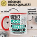 Camper Geschenk Lustiger Spruch für Camper Geschenkidee Bester Camper Der Welt Rot Trendation