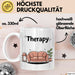 Therapeut Tasse Geschenk Lustige Geschenkidee Spruch Für Mentale Gesundheit Befürworter Weiß Trendation