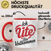 Ute Tasse Geschenk Ich Bin Vollkommen Ute Geschenkidee Geburtstag Rot Trendation