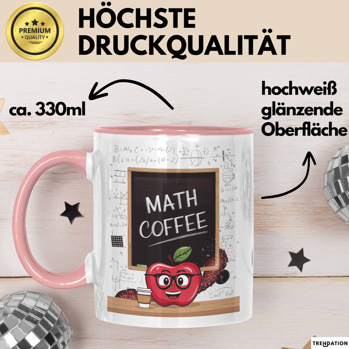 Lehrer Tasse Geschenk Lustige Geschenkidee Spruch Für Pädagogen Rosa Trendation