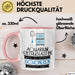 Aquarium-Enthusiastin Weil Es Keinen Schöneren Beruf Gibt Tasse Geschenk für Eine Aquarium-Enthusiastin Lustig Rosa Trendation