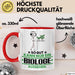 Biologe Geschenk Tasse So Gut Kann Nur Ein Biologe Aussehen Geschenkidee Kaffee-Becher Rot Trendation