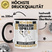 Squash-Spieler Tasse Geschenk für Squash-Spieler Geburtstag Lustiger Spruch Kaffee-Becher Was Ist Deine Superkraft Schwarz Trendation