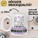 Musikredakteur Geschenk Tasse So Gut Kann Nur Ein Musikredakteur Aussehen Geschenkidee Kaffee-Becher Weiß Trendation