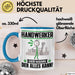 Handwerker Tasse Geschenk für Handwerker Der Mann Der Alles Kann Geschenkidee zum Geburtstag Blau Trendation