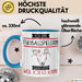 Fußballspielerin Tasse Geschenk Ich Bin Fußballspielerin Warum Weil Ich Es Kann Geschenkidee Geburtstag Blau Trendation