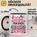 Tasse Mama Muttertag Geschenk Wir haben versucht, das beste Geschenk zu finden Schwarz Trendation