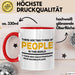 Computerprogrammierer Softwareingenieur Tasse Geschenk Lustige Geschenkidee Spruch Es Gibt Zwei Arten Von Menschen Auf Dieser Welt Rot Trendation