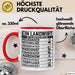 Landwirt Geschenk Tasse Lustiger Spruch Geschenkidee Ein Landwirt Ist Gleichzeitig Ein Rot Trendation