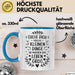 Motivation Tasse Geschenk Freue Dich Ueber Kleine Dinge Geschenkidee Geburtstag Blau Trendation