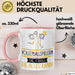 Volleyballspielerin Geschenk Tasse Becher Die Frau Die Allen Kann Geschenkidee für eine Volleyballspielerin Lustig Rosa Trendation