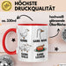 Gans Vogel Tasse Geschenk Lustige Geschenkidee Spruch Rot Trendation