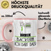 Geschenk für Bäckerin Tasse Lustige Geschenkidee Geburtstag Ich Bin Bäckerin Ich Darf Das Rosa Trendation