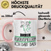 Geschenk für Rugbyspielerin Tasse Lustige Geschenkidee Geburtstag Ich Bin Rugbyspielerin Ich Darf Das Rosa Trendation